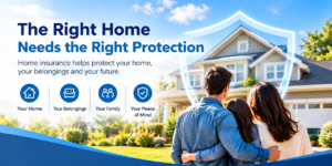 The right home also needs the right protection. Comparing homeowners insurance coverage and understanding your risks can help you protect your property, belongings, and financial future.